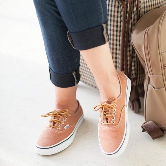 vans authentic camel